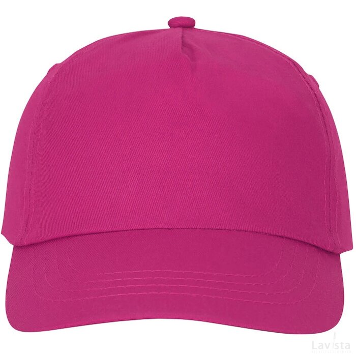 Feniks 5 panel cap Roze Magenta