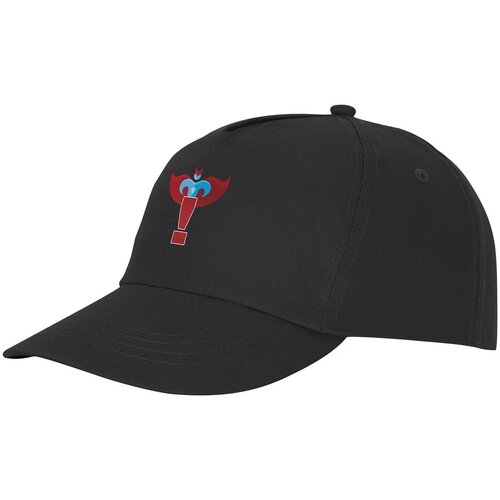 Feniks 5 panel cap Zwart
