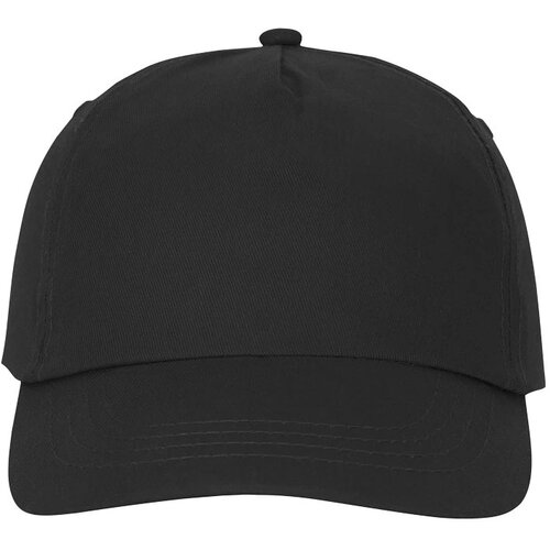 Feniks 5 panel cap Zwart