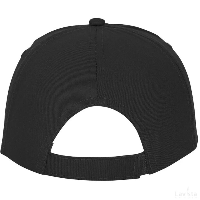 Feniks 5 panel cap Zwart