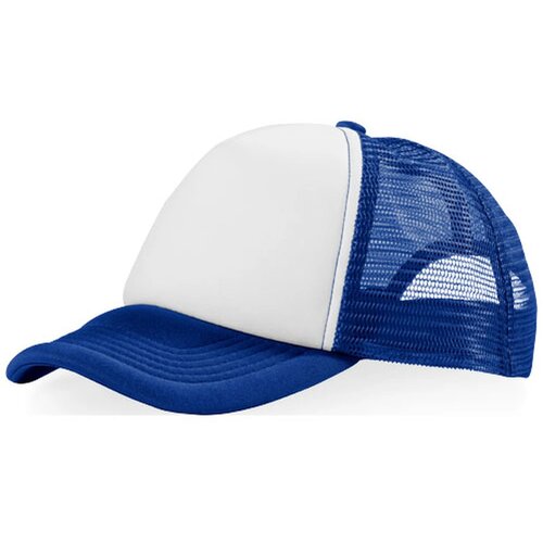 Trucker 5 panel cap koningsblauw,Wit Koningsblauw, Wit Koningsblauw/Wit