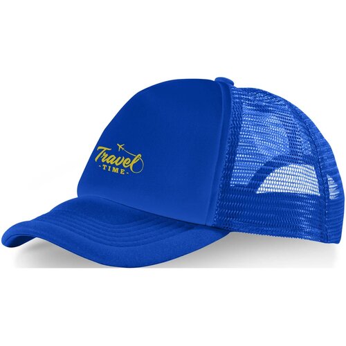 Trucker 5 panel cap Koningsblauw Koningsblauw/Koningsblauw