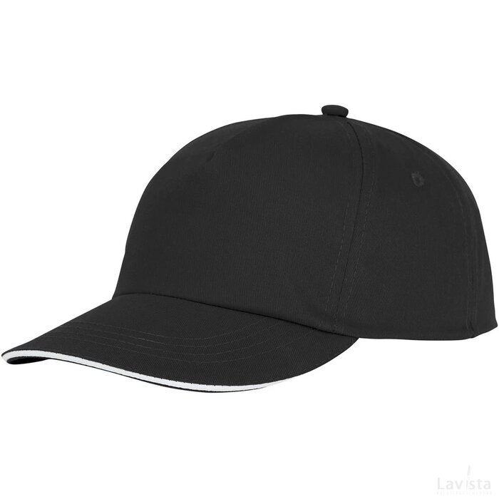 Styx 5 panel sandwich cap Zwart