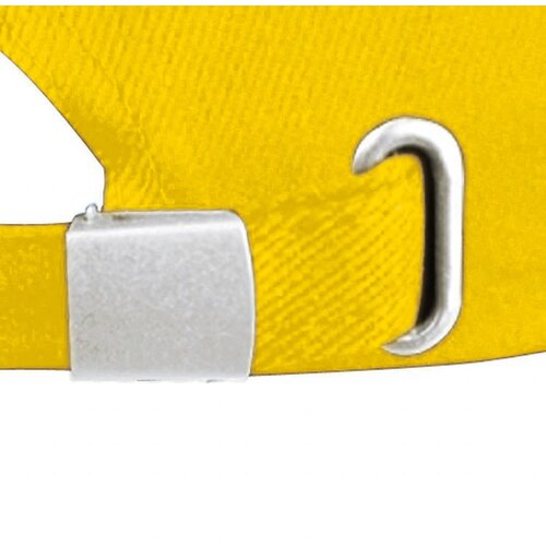 6-panel sandwich katoenen baseballcap Niddatal geel