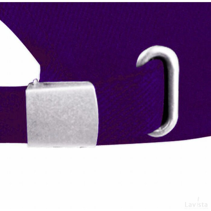 6-panel sandwich katoenen baseballcap Niddatal paars purple