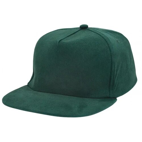 Brushed Honkbal Cap Bottle Green