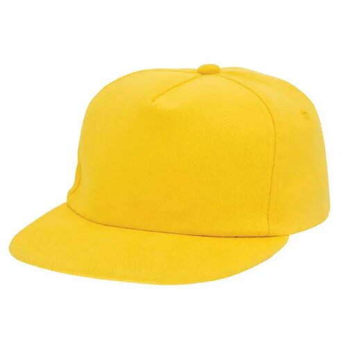 Brushed Honkbal Cap Geel