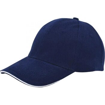 Brushed Twill Cap Marineblauw Brushed Twill Cap Marineblauw