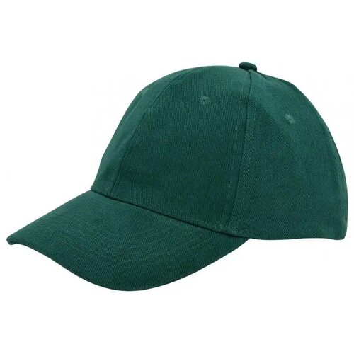 Brushed Twill Cap Donkergroen