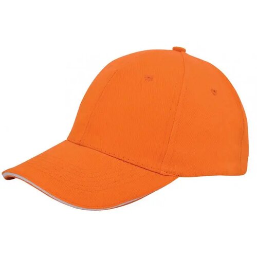 Brushed Twill Cap Oranje