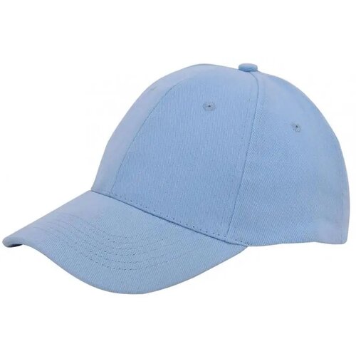 Brushed Twill Cap Lichtblauw