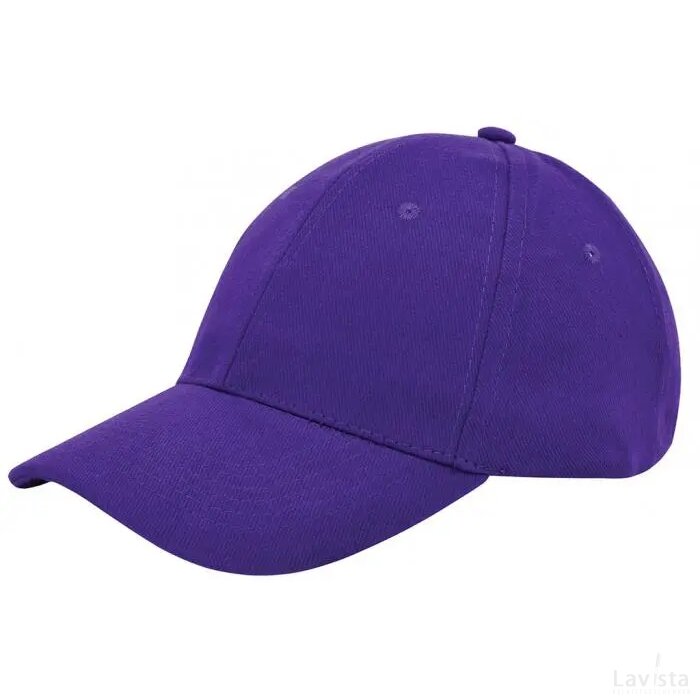 Brushed Twill Cap Paars