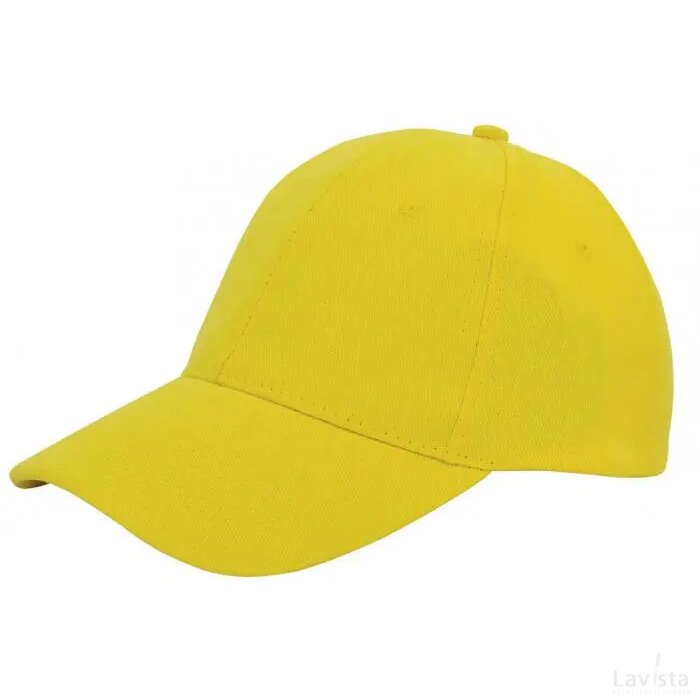 Brushed Twill Cap Geel