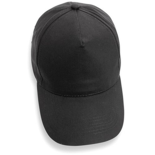 Impact AWARE™ 5 panel 190gr gerecycled katoenen cap zwart