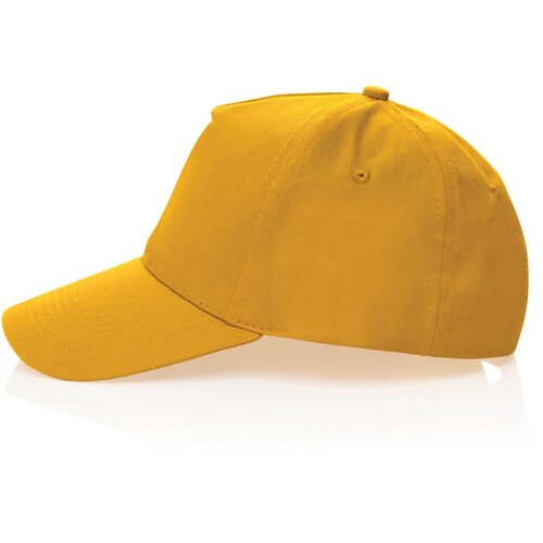 Impact AWARE™ 5 panel 190gr gerecycled katoenen cap geel