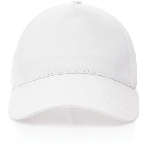 Impact AWARE™ 5 panel 190gr gerecycled katoenen cap wit
