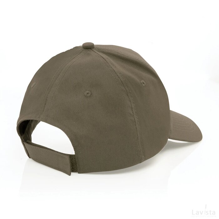 Impact AWARE™ 5 panel 190gr gerecycled katoenen cap groen