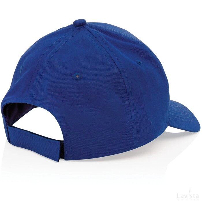 Impact AWARE™ 5 panel 190gr gerecycled katoenen cap blauw