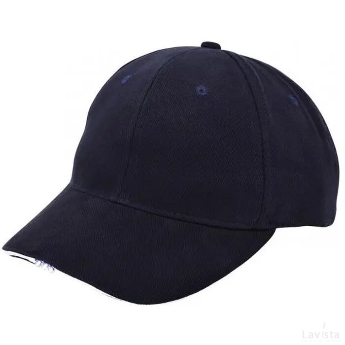 Heavy Brushed Cap Met Ledverlichting Navy
