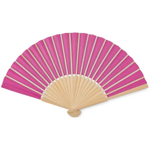 Waaier bamboe Fanny paper fuchsia
