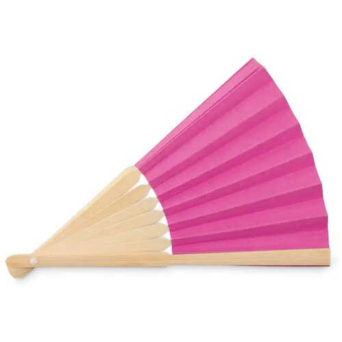Waaier bamboe Fanny paper fuchsia