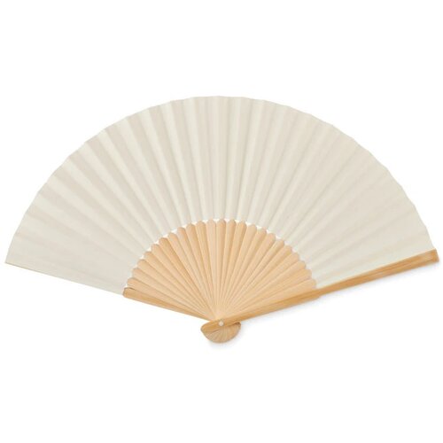 Waaier bamboe Fanny paper beige
