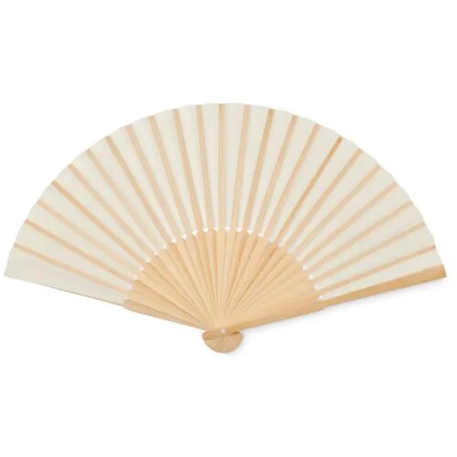 Waaier bamboe Fanny paper beige