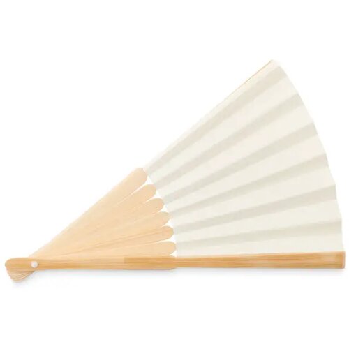 Waaier bamboe Fanny paper beige