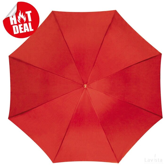 Automatische paraplu Murrhardt rood