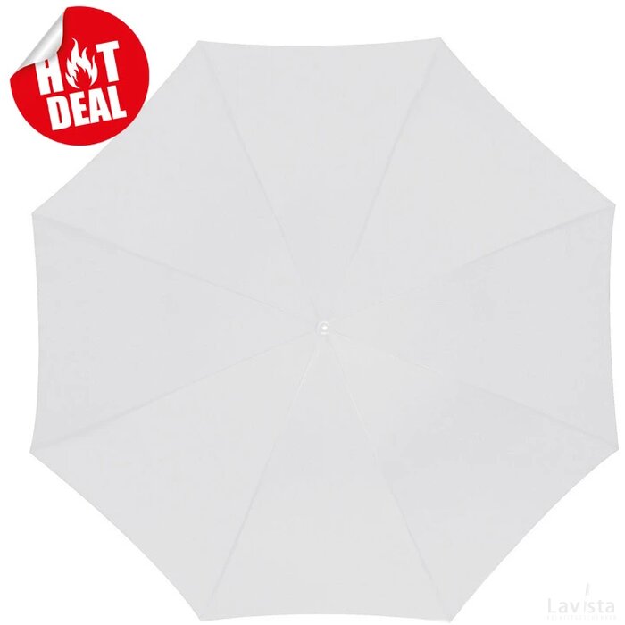 Automatische paraplu Murrhardt wit
