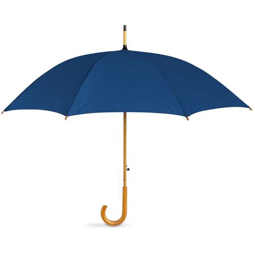 Paraplu met houten handvat Cumuli blauw