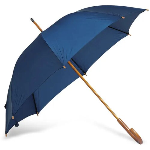 Paraplu met houten handvat Cumuli blauw