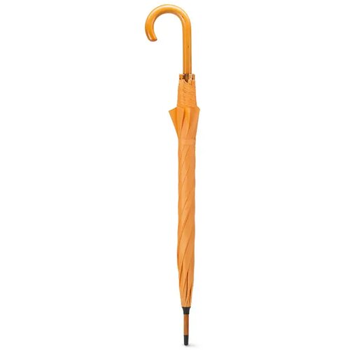 Paraplu met houten handvat Cumuli oranje
