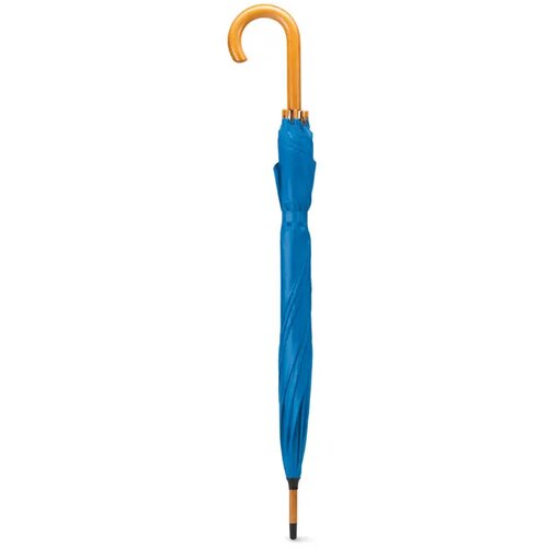 Paraplu met houten handvat Cumuli royal blauw