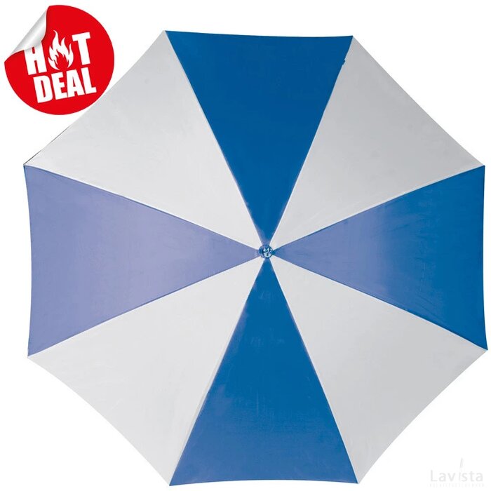 2-Kleurige paraplu Munster blauw