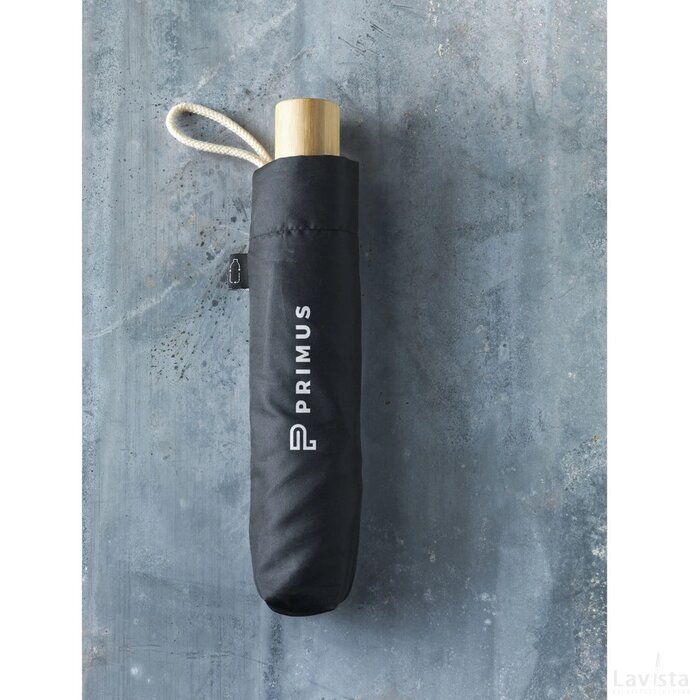 Rpet Mini Umbrella Opvouwbare Paraplu Zwart