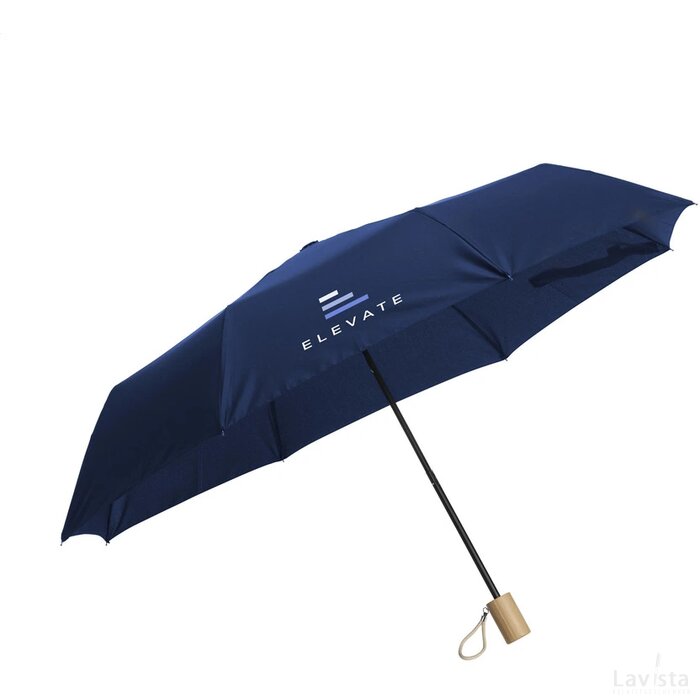 Rpet Mini Umbrella Opvouwbare Paraplu Donkerblauw