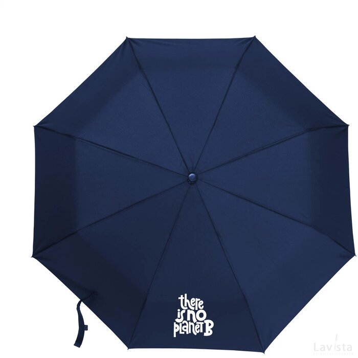 Rpet Mini Umbrella Opvouwbare Paraplu Donkerblauw