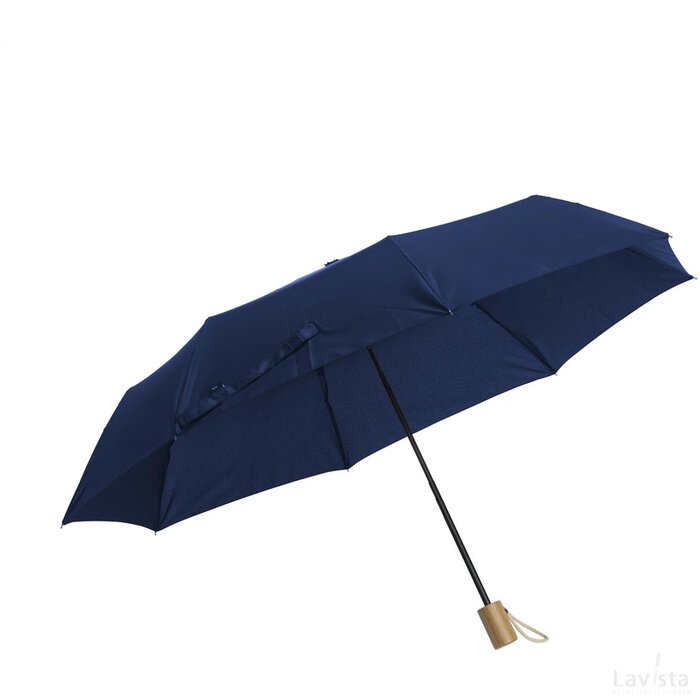 Rpet Mini Umbrella Opvouwbare Paraplu Donkerblauw