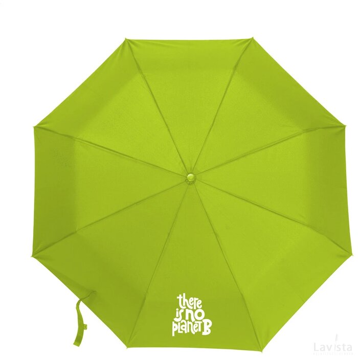 Rpet Mini Umbrella Opvouwbare Paraplu Limegroen