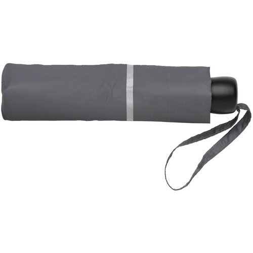 20.5 "Impact AWARE ™ RPET 190T pongee reflective miniparaplu grijs