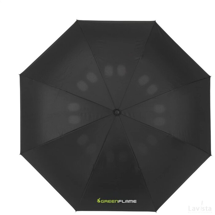 Reverse Umbrella Omgekeerde Paraplu Zwart/Grijs