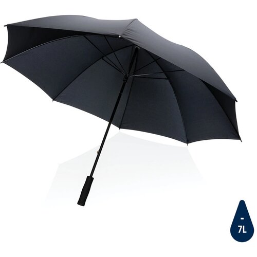 30" Impact AWARE™ RPET 190T storm proof paraplu zwart