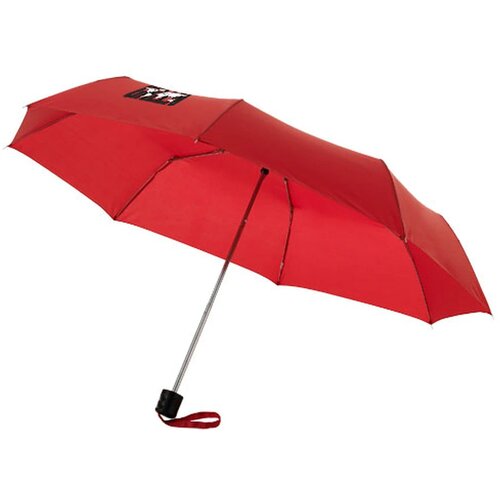 Ida 21.5'' 3 sectie paraplu Rood