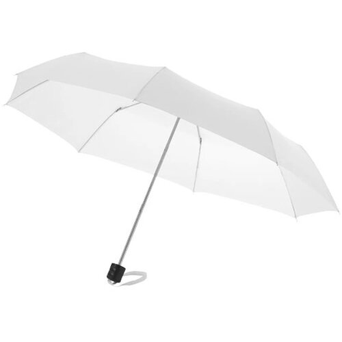 Ida 21.5'' 3 sectie paraplu Wit