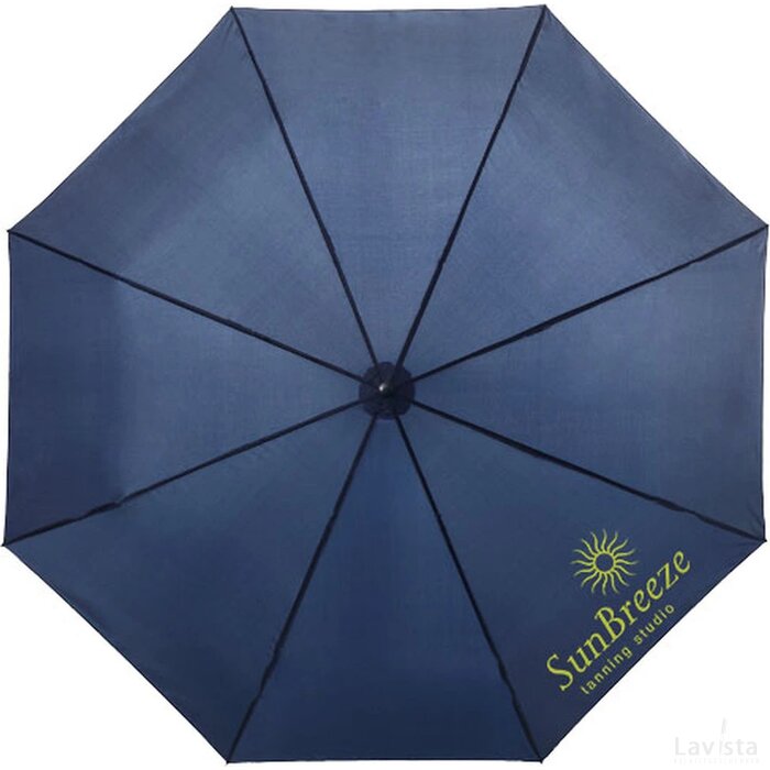 Ida 21.5'' 3 sectie paraplu Navy