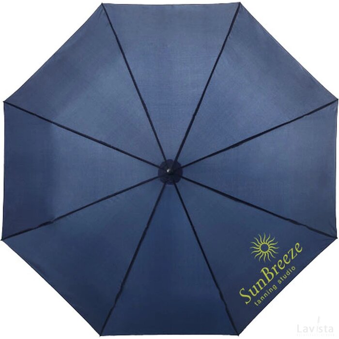 Ida 21.5'' 3 sectie paraplu Navy