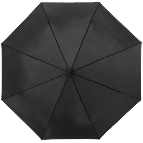 Ida 21.5'' 3 sectie paraplu Zwart