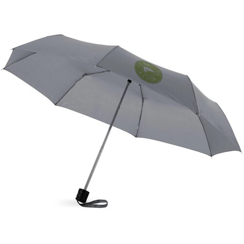 Ida 21.5'' 3 sectie paraplu Grijs