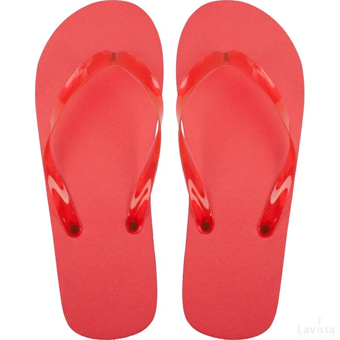 Boracay Strand Slippers Rood